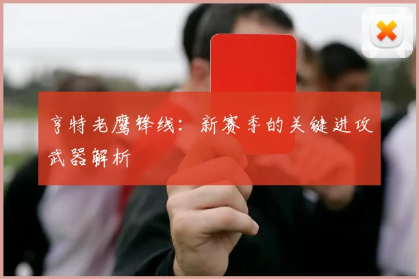 亨特老鹰锋线：新赛季的关键进攻武器解析